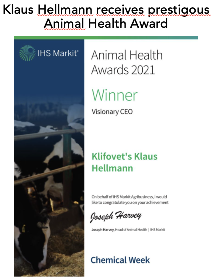 2021 Animal Health Awards